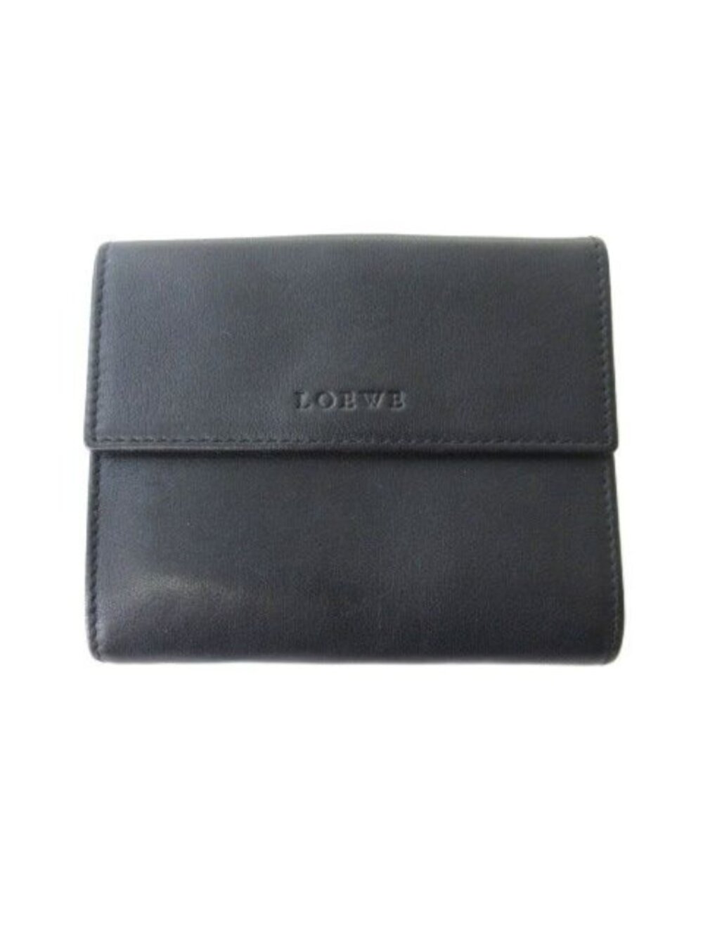 Loewe Wallet Leather Bifold Black
